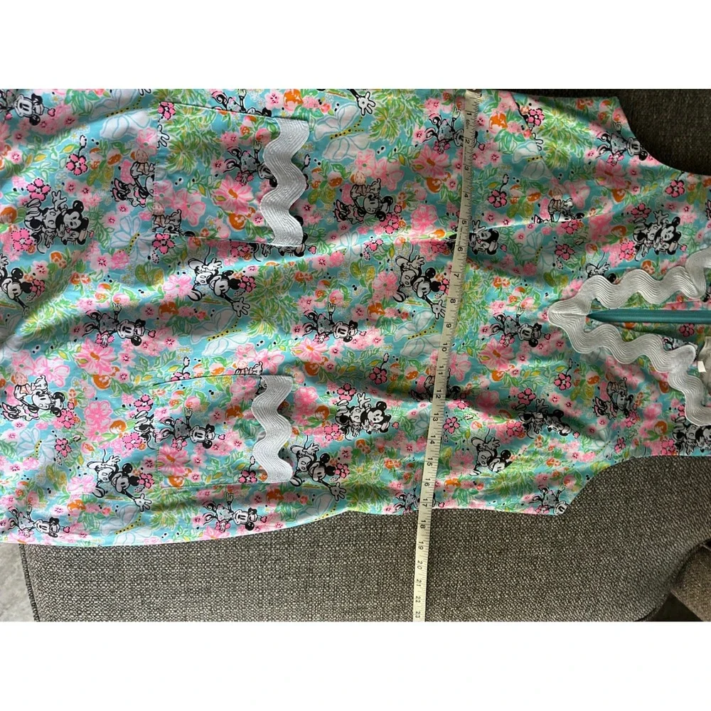 Lilly Pulitzer Disney Roney Shift Dress Lilly Hearts Disney Mickey Minnie NWT 8 - Picture 7 of 14